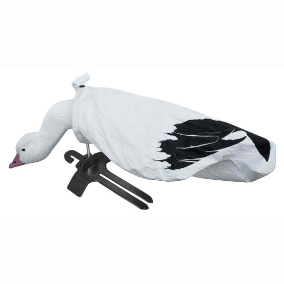 Snow Goose Feeder Blind Door Windsock Decoys - Pack of 2