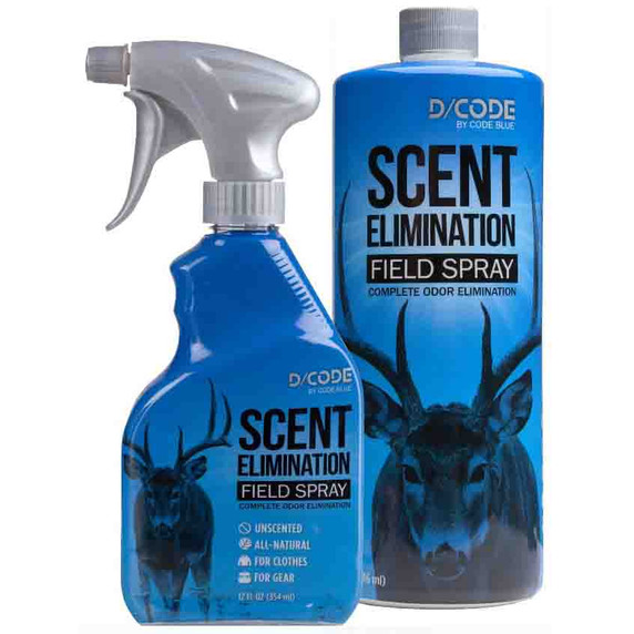 Code Blue D/Code Field Spray Scent Elimination Combo