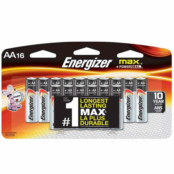 Energizer Max AA Batteries Image