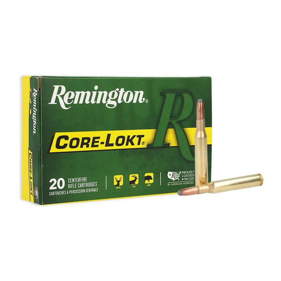 Remington 270 Win 150 Grain 2850 FPS Core-Lokt Rifle Ammunition, Box of 20 Image