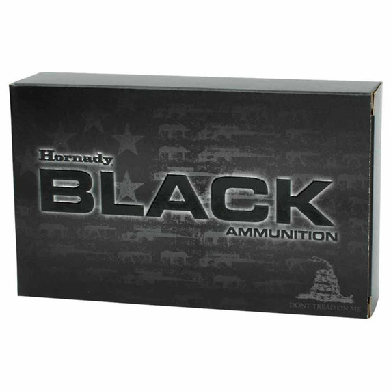 224 Valkyrie 75 Grain Boat Tail Hollow Point BLACK Rifle Ammunition, Box of 20