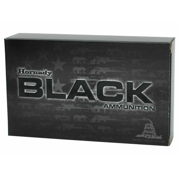 Hornady Black Subsonic Rifle Ammunition 300 Blackout 208 Bullet Box of 20