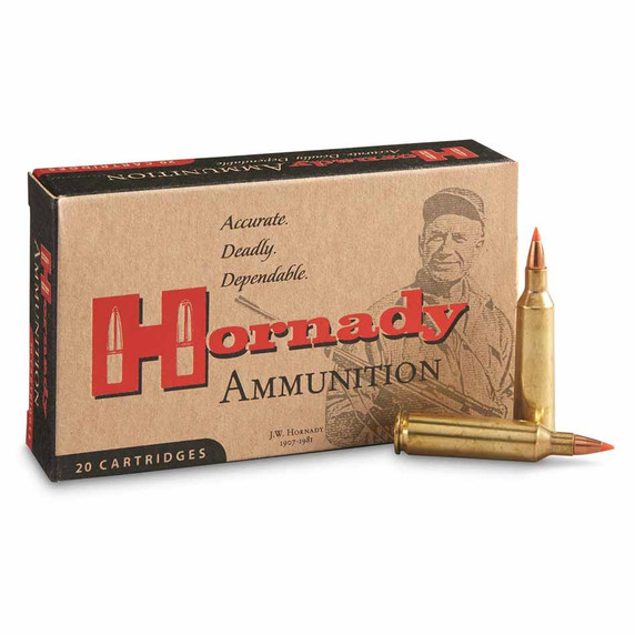 Hornady 22-250 Remington 55 Grain V-MAX Rifle Ammunition image