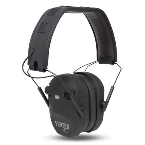 Radians Vertex Slim Dual Mic Electronic Ear Muff, Black image