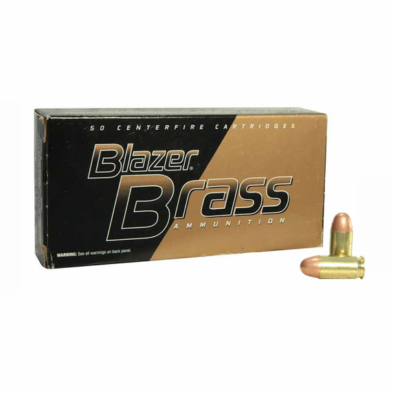 Federal Blazer Brass 380 Auto 95 Grain Full Metal Jacket