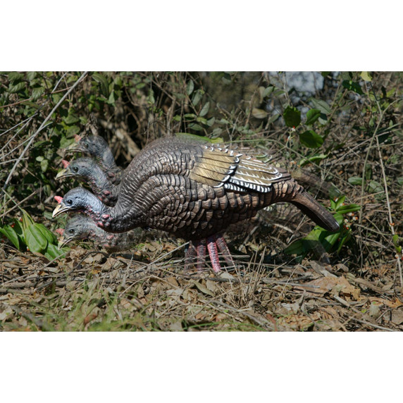 Higdon TruFeeder XS Motion Turkey Hen Decoy Motion Image