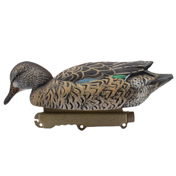 HD Greenwing Teal Floater Duck Decoys - 12 Pack