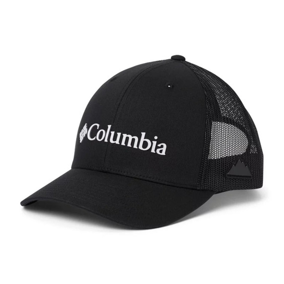 Columbia Mesh Snapback Hat Image in Black Weld Black-Weld