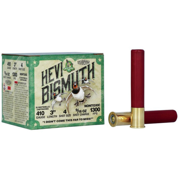 Hevishot HEVI-Bismuth 410 3" Bore 9/16oz 1300FPS Waterfowl Loads Product Image