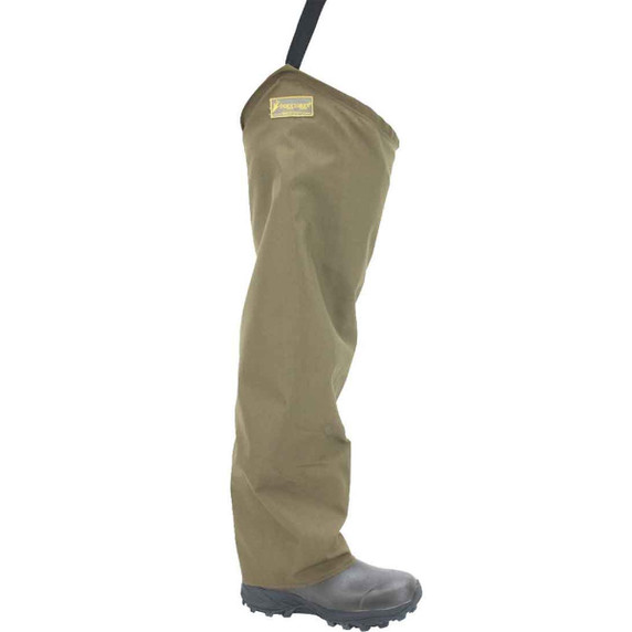 Frogg Toggs-Brush Hogg Heavy-Duty Nylon Hip Wader - Brown