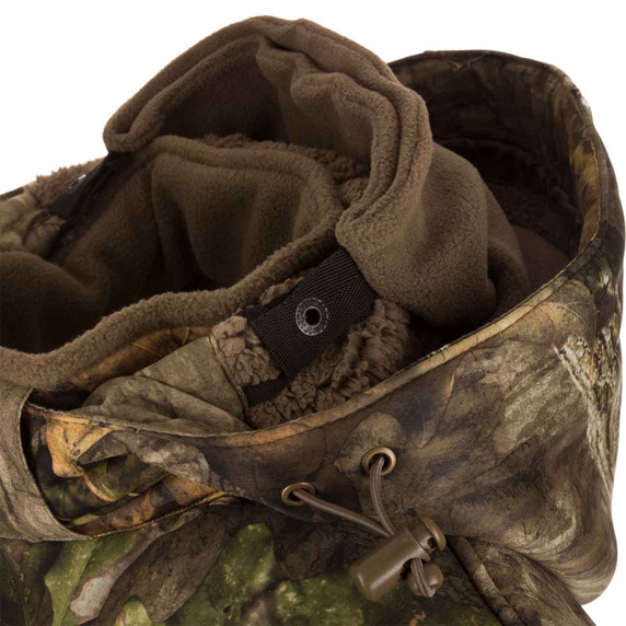 Drake Stand Hunters Silencer Jacket with Agion Removable Facemask Image - Mossy Oak Country Roots