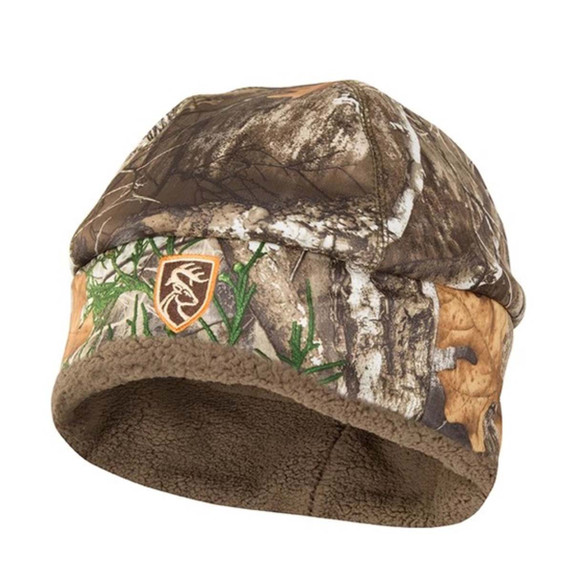 Drake Sherpa Silencer Beanie - Realtree Edge Mossy Oak Country Roots