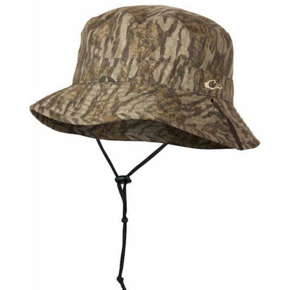Drake Waterproof Boonie Hat image in Mossy Oak Bottomland