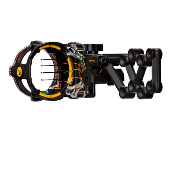 Side image of the Trophy Ridge React H4 Bow Sight.