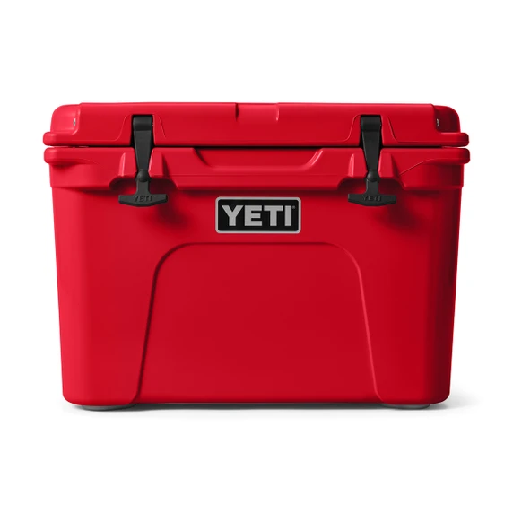 Yeti Tundra 35 Hard-Sided Cooler Image in Rescue Red