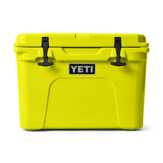 Yeti Tundra 35 Hard-Sided Cooler Image in Firefly Yellow