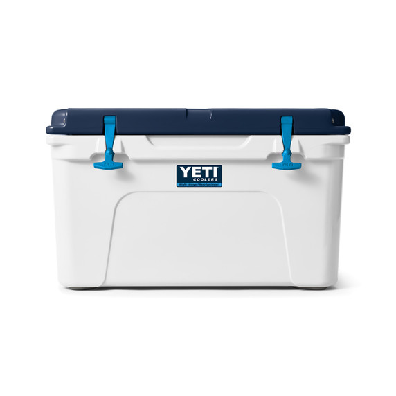 Yeti Tundra 45 Hard-Sided Cooler Image in White/Blue