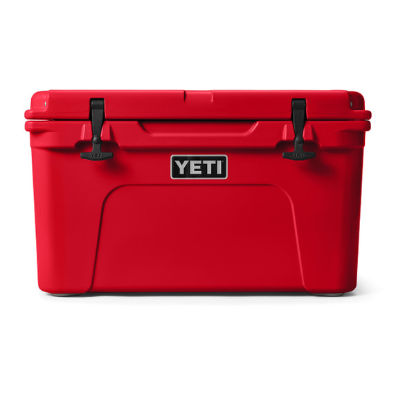 Yeti Tundra 45 Hard-Sided Cooler Image in Rescue Red