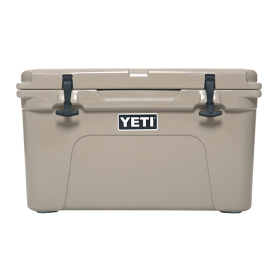 Yeti Tundra 45 Hard-Sided Cooler Image in Desert Tan