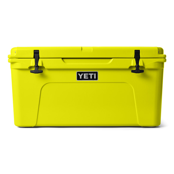Yeti Tundra 65 Hard-Sided Cooler Image in Firefly Yellow