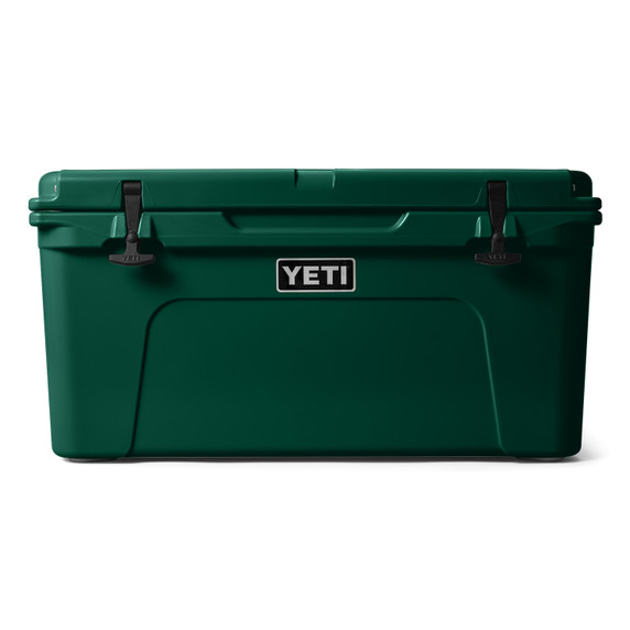 Image of the Yeti Tundra 65 Hard-Sided Cooler in Black Forest Green