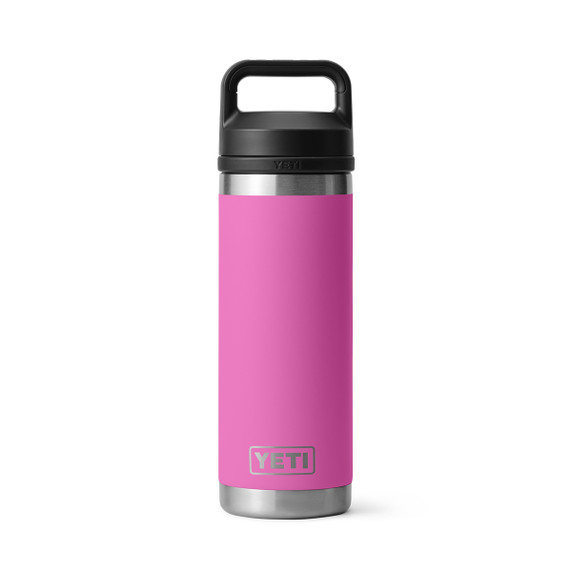 Yeti Rambler 18 oz. Water Bottle with Chug Cap Image in Wildflower Fuchsia