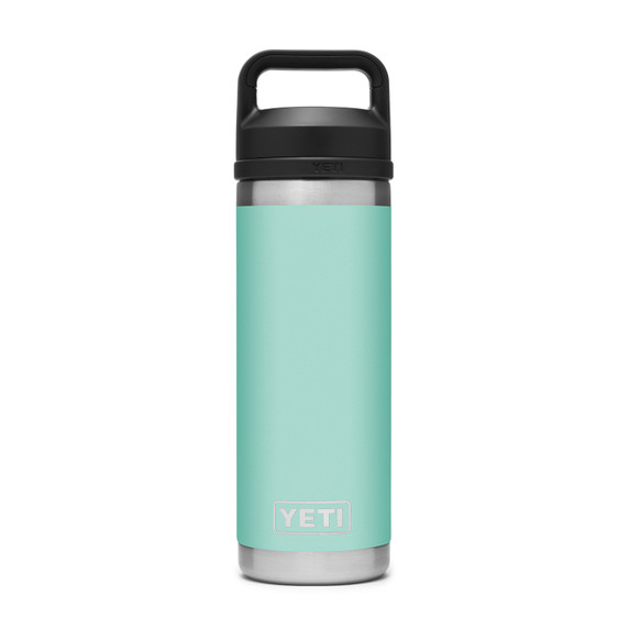 Yeti Rambler 18 oz. Water Bottle with Chug Cap Image in Seafoam
