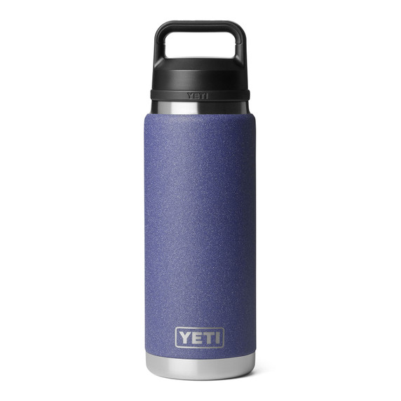 Yeti Rambler 26 oz. Water Bottle with Chug Cap Top Image in Moon Dust