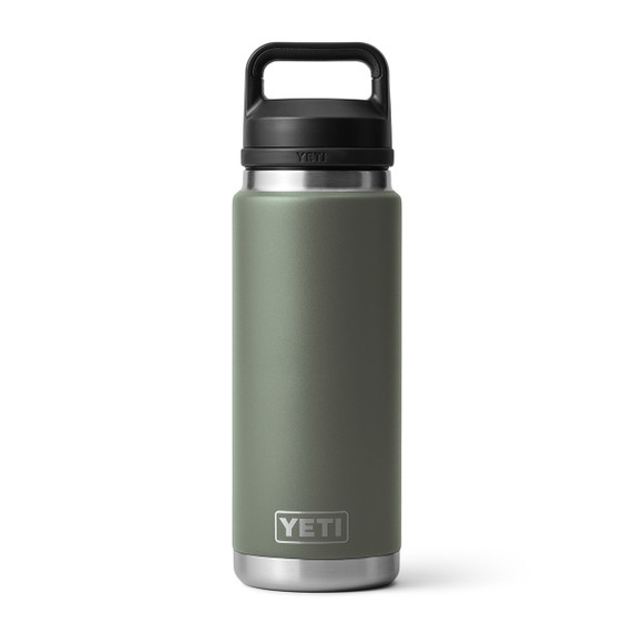 Yeti Rambler 26 oz. Water Bottle with Chug Cap Image in Camp Green