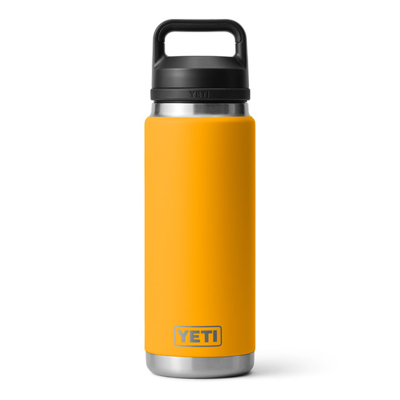 Yeti Rambler 26 oz. Water Bottle with Chug Cap Top Image in Beekeeper