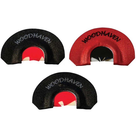 WoodHaven Custom Calls Elite Three Diaphragm Turkey Calls 3 Pack