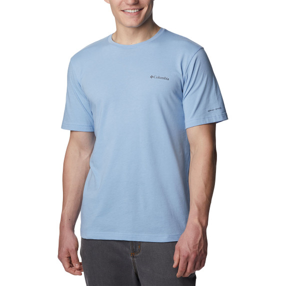 Columbia Thistletown Hills Short Sleeve Shirt Image in Jet Stream