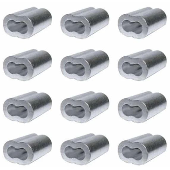 Heyday 1 Dozen Aluminum Ferrules Crimps image