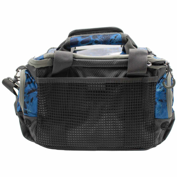 Back Image of the Fishtacker Superday Tackle Bag, Shoreline.