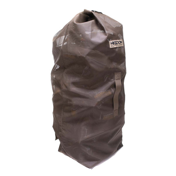 Large Square Bottom Mesh Decoy Bag