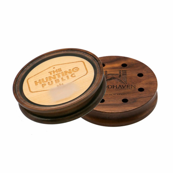 WoodHaven Custom Calls The Hunting Public (THP) Crystal Pot Turkey Call Image