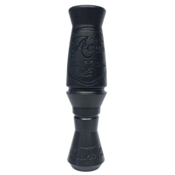 Pacific Calls Aces Single Reed Duck Call in Flat Black