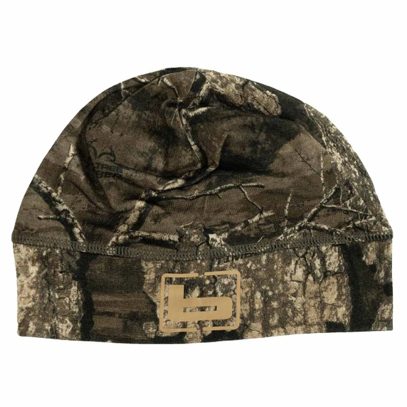 Banded Base Wool Beanie in Realtree Timber Product Image Chocolate