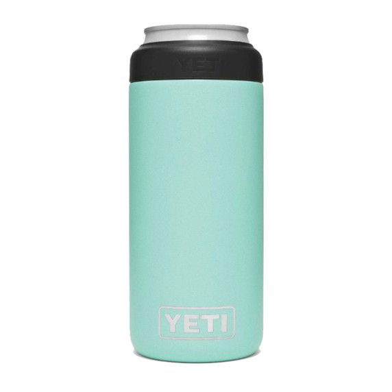 Yeti Rambler 12 oz. Colster Slim Image in Seafoam