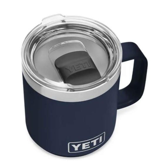 Yeti Rambler 10 oz. Stackable Mug Top Image in Navy