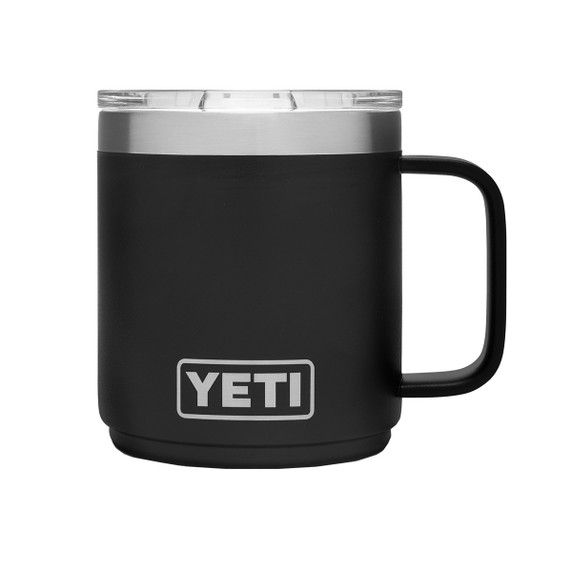 Yeti Rambler 10 oz. Stackable Mug Image in Black