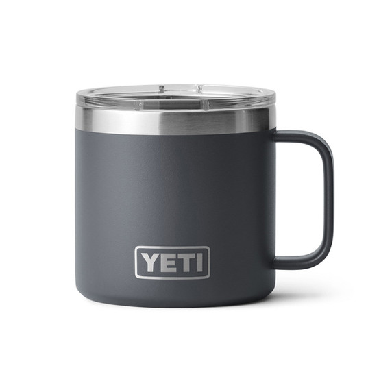 Rambler 14 oz. Mug with MagSlider Lid Image in Charcoal