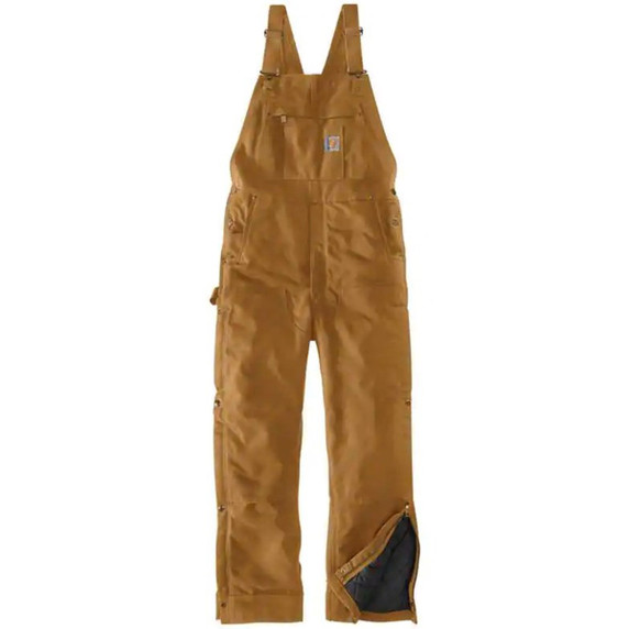 Loose Fit Firm Duck Insulated Bib Overall