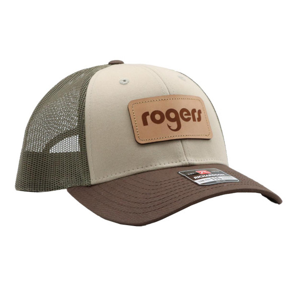 Rogers Leather Patch Hat