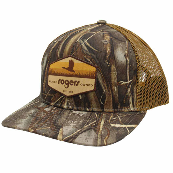 Rogers Camo Duck Patch Hat - Realtree Max 7