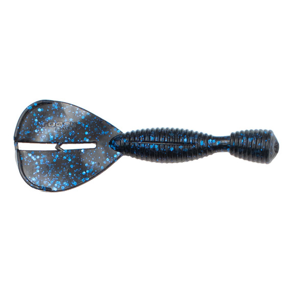 Rogers Terror Craw Crawfish Soft Plastic Bait - 24 Pack image in black blue flake