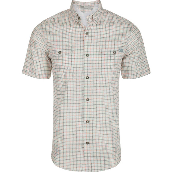 Frat Button Down Tattersall Short-Sleeve Shirt