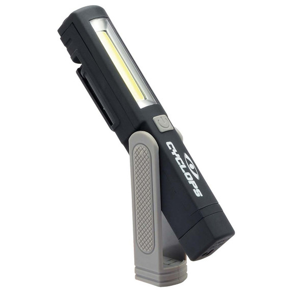 Cyclops 500 Lumen Rechargeable Utility Light Slanted Image