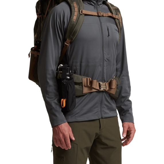 Sitka Mountain Hauler 4000 Hunting Pack Front Straps Image in Deep Lichen
