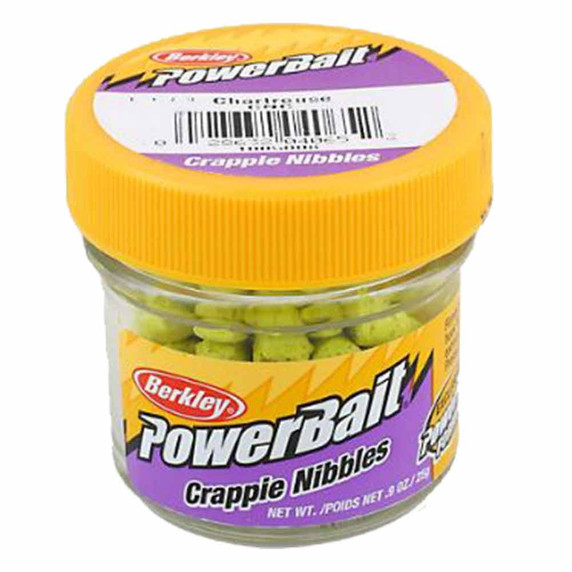 Berkley PowerBait Crappie Nibbles - Chartreuse